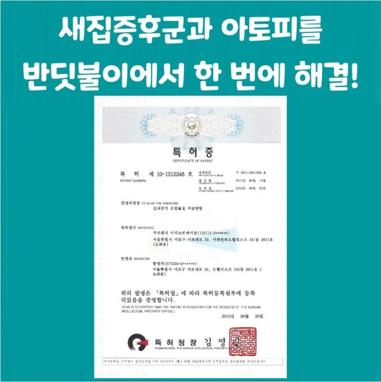  동대문구 이편한세상 리모델링하고 반딧불이에서 새집증후군제거했어요!