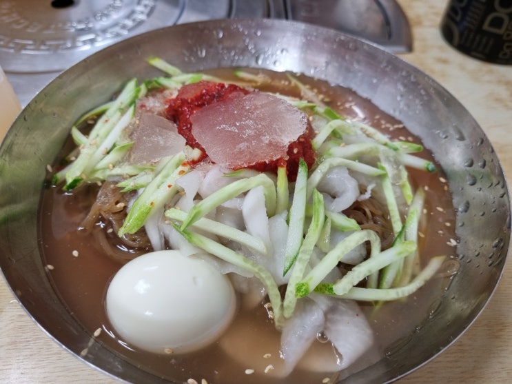  중랑구 먹골역 냉면 맛집 장모님과 함께 가야 할 것 같은 장모님 냉면