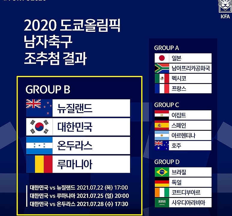 한국 아르헨티나 올림픽 축구