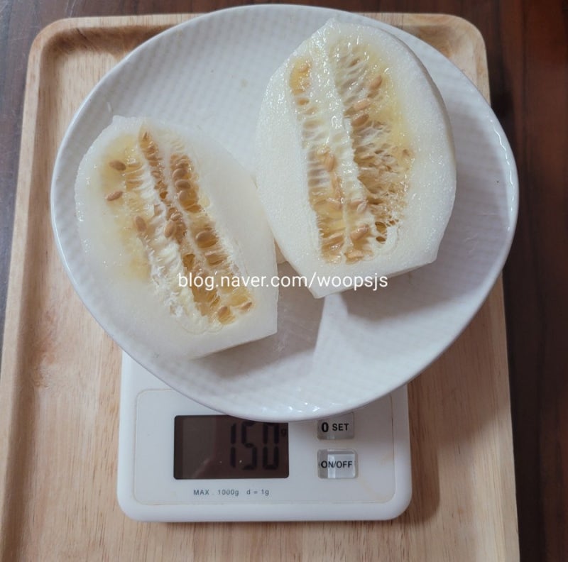 제2형 당뇨병과 과일섭취(수박, 멜론, 체리, 토마토 예시) 식품환산표 4