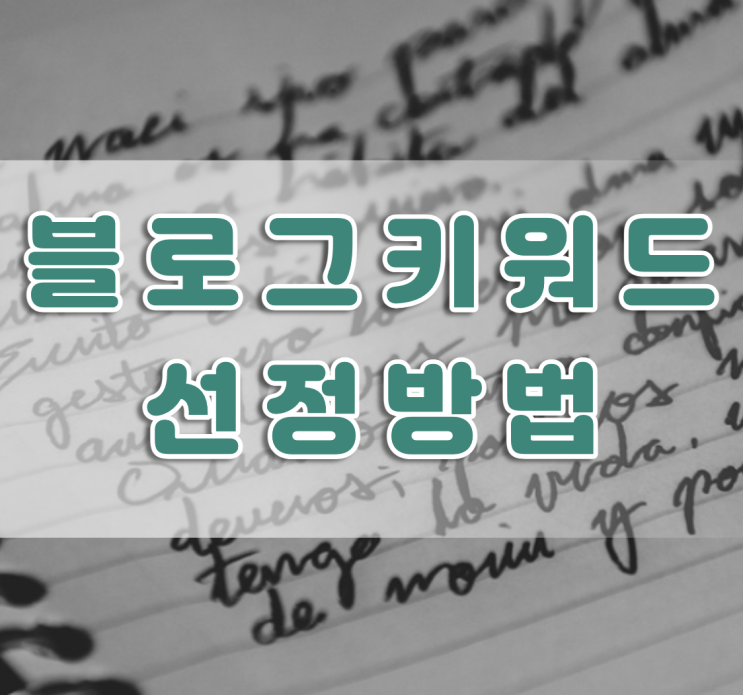  블로그 키워드 선정하는 가장 편한 방법(feat 블랙키위)