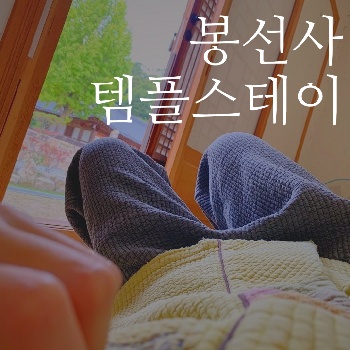  남양주 봉선사 템플스테이 후기, 몸이 가벼워지고 새벽 공기가 찬 절에서의 1박 2일