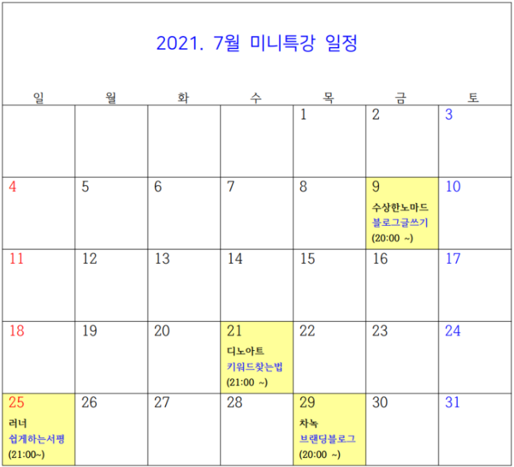  키워드 찾기, 서평 블로그 운영방법 궁금하신 분들께 미니특강 소개합니다