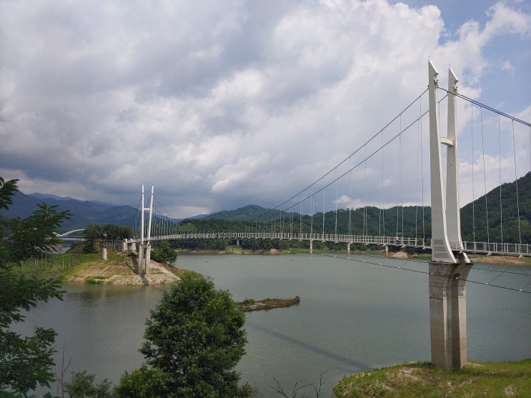 경상북도 김천여행 (부양댐 : 출렁다리,짚와이어)