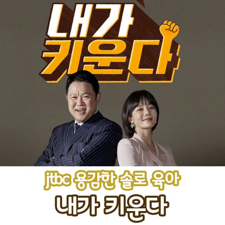  jtbc 용감한 솔로 육아 예능 내가 키운다 본격 정리
