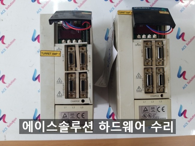  미쯔비시 미쯔비씨 서보드라이브 드라이브 MR-J2S-100A-S046 알람 고장 수리