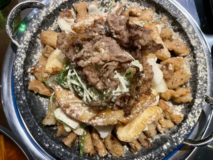  천사곱창 신대방역점 ; 신대방 곱창, 한우 소곱창에 칼칼한 곱창전골까지