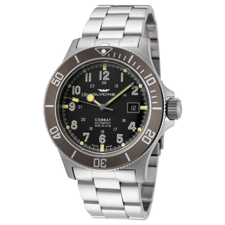  [ashford] 글라이신의 다이버 시계 컴뱃 서브 42mm 브레이슬릿 버전 $333.52(한국직배송무료)