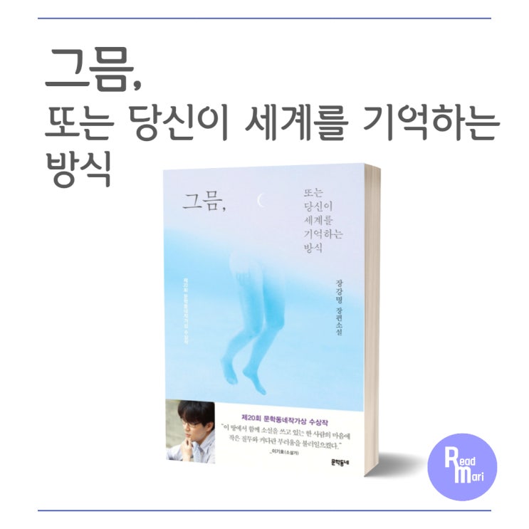  그믐, 또는 당신이 세계를 기억하는 방식 / 장강명 소설