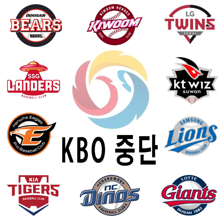 KBO 시즌 중단 KBO 시즌 중단