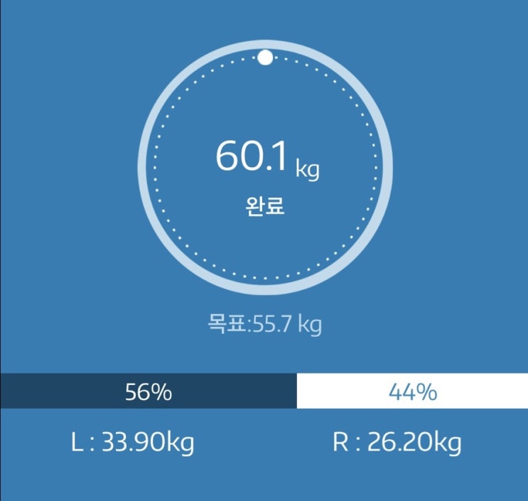  누베베 감비엑스 다이어트 식단 156일차