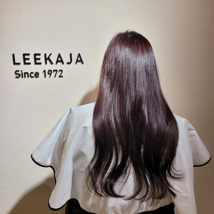 마곡역 미용실 핑크보라염색으로 예뻐졌어요! 마곡역 미용실 핑크보라염색으로 예뻐졌어요!