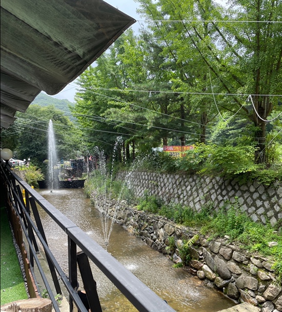 서울근교 계곡 바로 옆 도깨비방망이_서울근교 당일치기 가능한 계곡 백숙집, 양주시 장흥면 애견동반 가능한 계곡 백숙집, 방갈로공짜, 계곡물놀이 가능한 음식점, 가족여행지로 추천