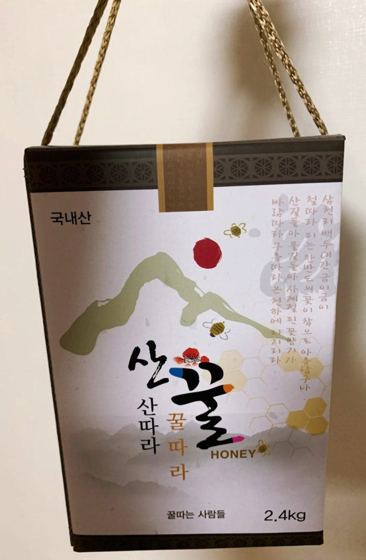  잇다팜 달콤한 아카시아 산꿀