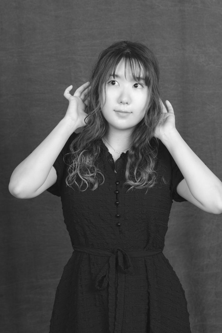  부여 자온길 금강사진관, 7월의 흑백 프로필 촬영