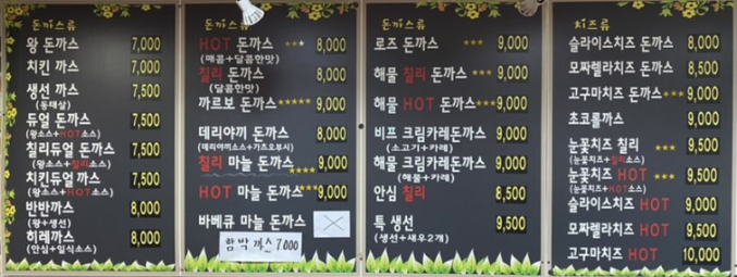  서울맛집  유명하고  핫플레이스   돈까스  맛집!!      Top 5집