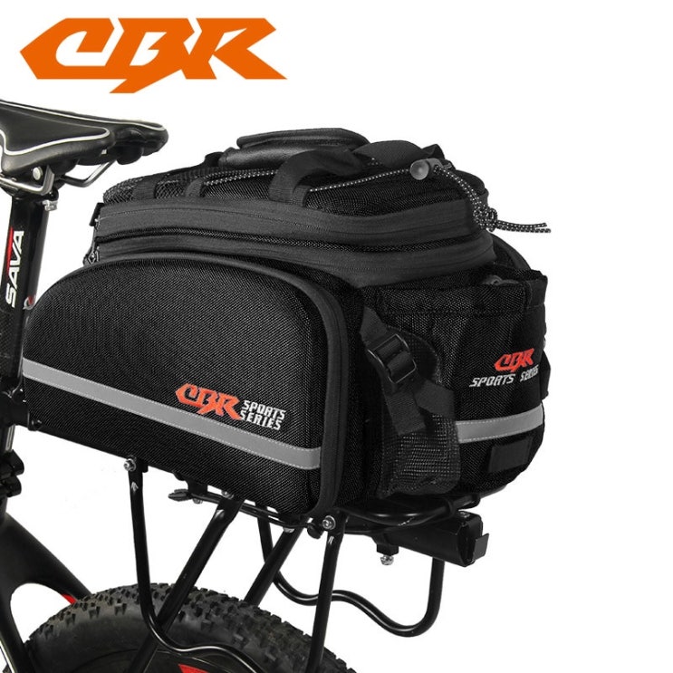 최근 인기있는 Cbr60003-04 CBR Bicycle Bag 자전거 뒤 안전 Trunk 방수 백 핸드백 뒤 자전거 Panniers 산 Bike 야외 사이클링 여행 smd smt