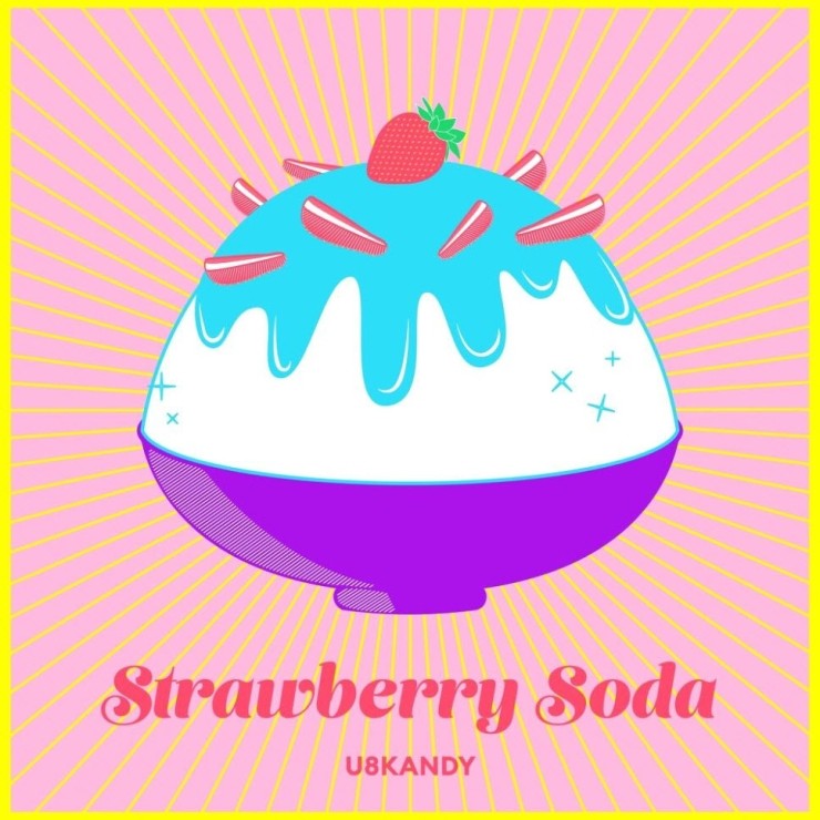 U8Kandy - Strawberry Soda [노래가사, 듣기, Audio]