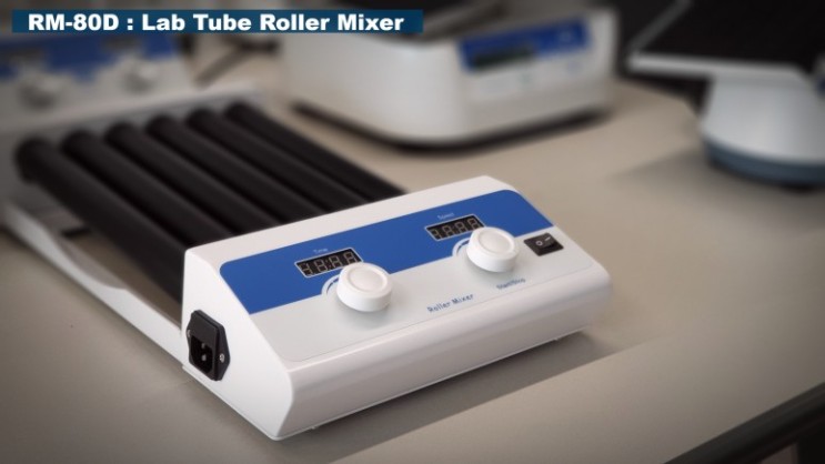 RM-80D : Lab tube roller mixer, Tube roller, Tube mixer, 롤러 믹서, 튜브 롤러, 튜브 믹스