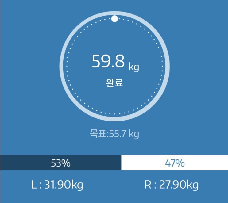  누베베 감비엑스 다이어트 식단 157일차