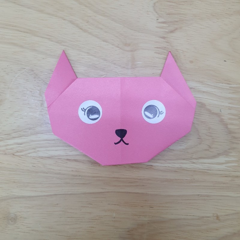(간단한 종이접기) 고양이 접는법