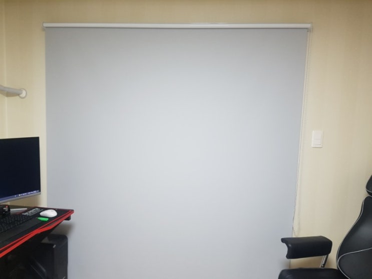  경주 암막롤스크린 원효로 라온팰리스 설치하기(세종커텐 경주점 )