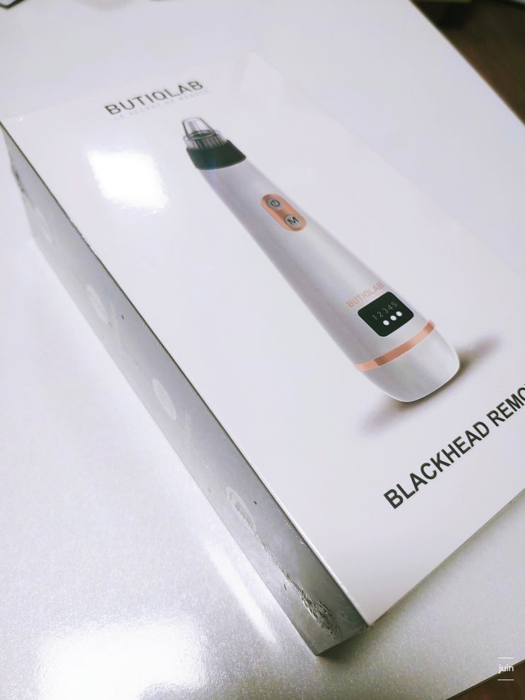얼굴피지제거했던 뷰티끄랩 LED 피지흡입기