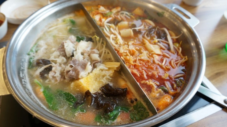  안산중앙역맛집 안산훠궈 소백양샤브샤브 국물맛이 끝내줘요