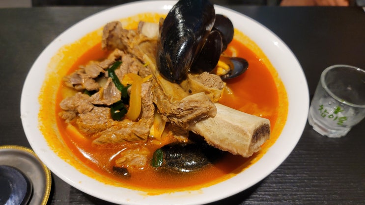  신도림 맛집 디큐브 시티 팔진향 갈비짬뽕후기210711