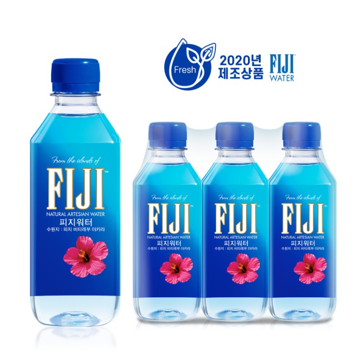 의외로 인기있는 피지워터 FIJI WATER 330ML [공식판매원], 108개(3박스) ···