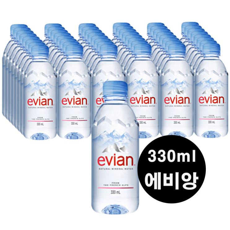 요즘 인기있는 프랑스 에비앙 330ml 6개 12개 18개 24개 48개 에비앙 생수 에비앙 330 애비앙 생수 330 에비앙 미네랄워터 evian 생수 330ml 프랑스 에비앙