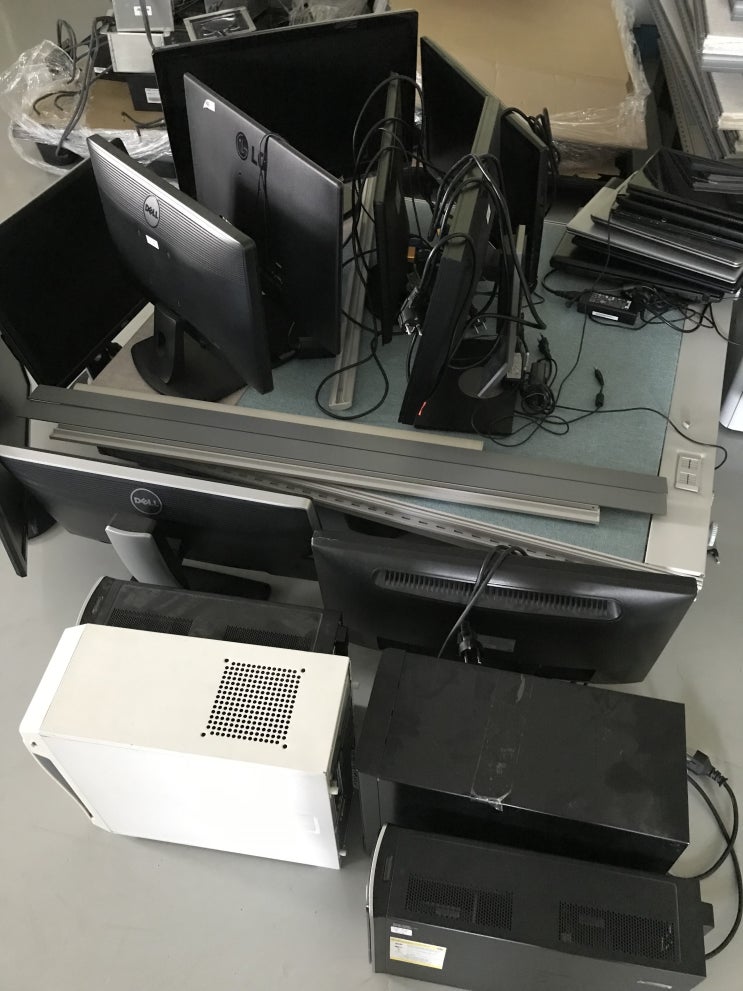  컴퓨터폐기 모니터폐기 노트북폐기 데이터폐기 한번에 해결하자!