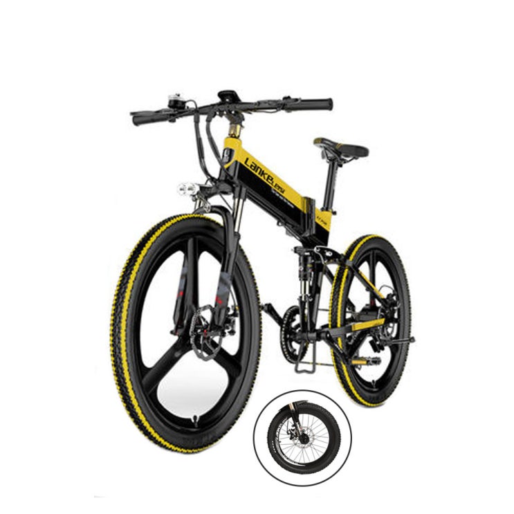 당신만 모르는 WINCUNG 랑케레이시 XT750 26인치 접이식 MTB 전기자전거 파스 스로틀 겸용(짐받이 증정)관부가세포함, 스포크휠 블랙-옐로우 추천합니다 당신만 모르는 WINCUNG 랑케레이시 XT750 26인치 접이식 MTB 전기자전거 파스 스로틀 겸용(짐받이 증정)관부가세포함, 스포크휠 블랙-옐로우 추천합니다