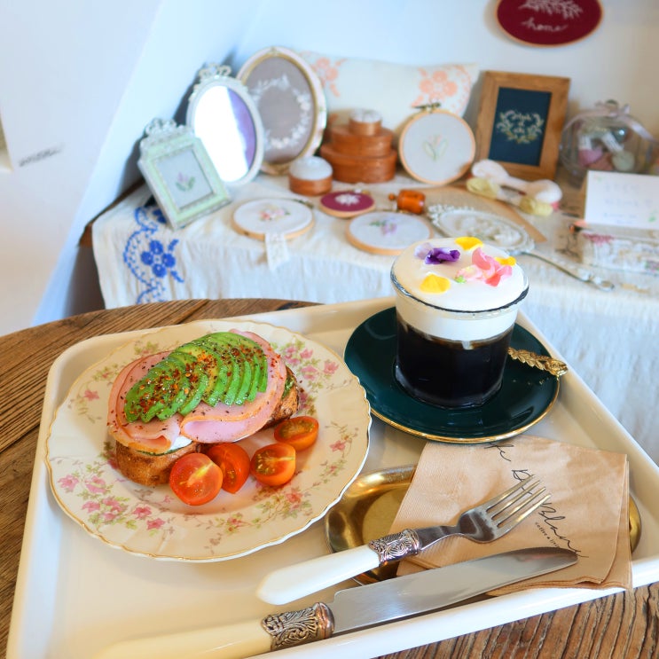  광명 카페 카페드블랑 예쁘고 맛있는 소하동 브런치카페