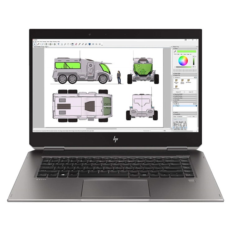 리뷰가 좋은 HP Zbook 15 Studio 노트북 G5-2YN55AV (i7-8750H 39.6cm Quadro P1000 4G), 256GB, 8GB, WIN10 Home 좋