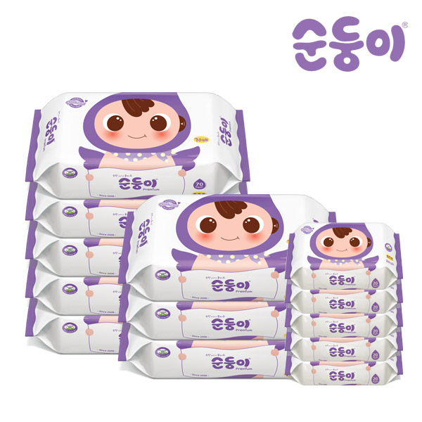 가성비갑 순둥이 프리미엄 엠보싱 리필형 70매 8팩+휴대리필형 20매 5팩(ER-02) 유아물티슈 추천해요 가성비갑 순둥이 프리미엄 엠보싱 리필형 70매 8팩+휴대리필형 20매 5팩(ER-02) 유아물티슈 추천해요