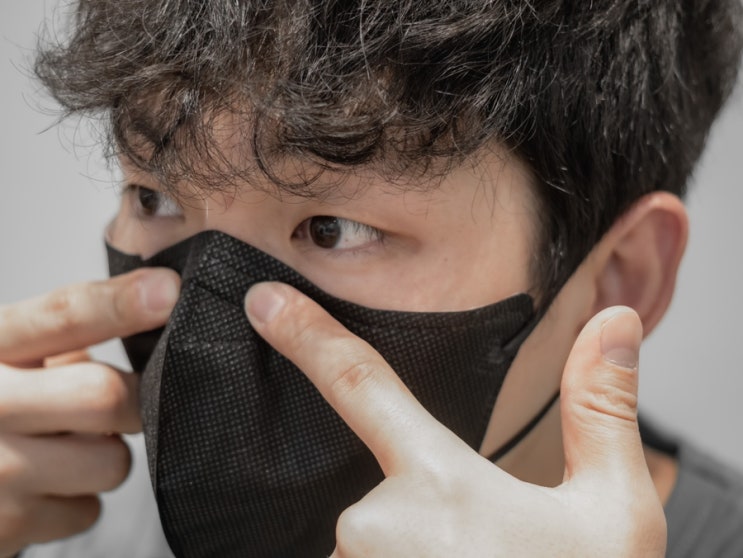  여름용 시원한 마스크 추천, 장나라와 비도 반한 참존 톤업핏 비말차단 마스크