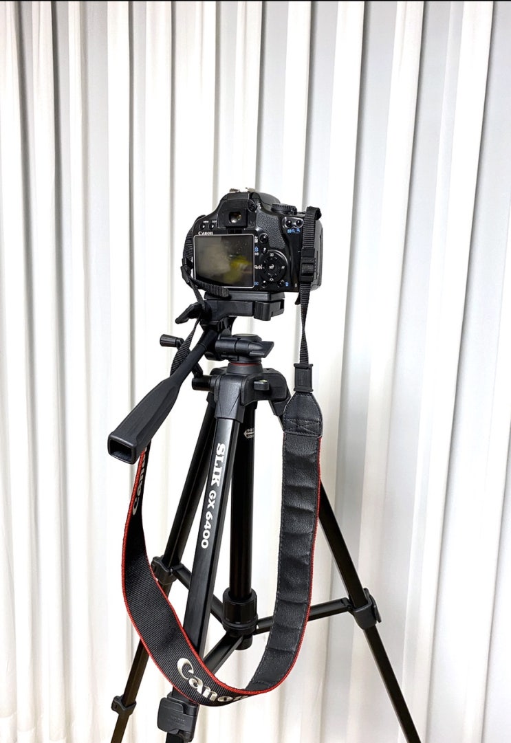카메라 삼각대 추천 슬릭 GX6400 초보블로거, 브이로그, 유튜브 장비로 좋네