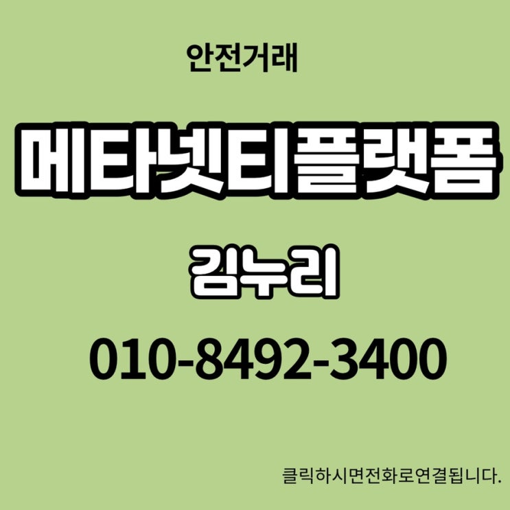  메타넷티플랫폼