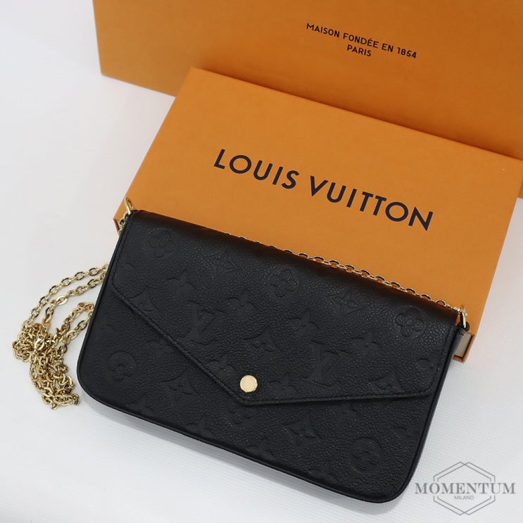  구미명품[LOUIS VUITTON] 포쉐트 펠리시 모노그램 앙프렝뜨 느와 M64064