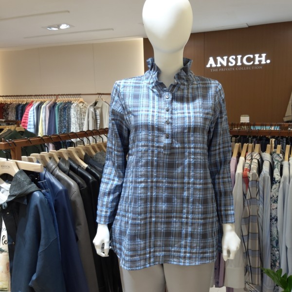  가성비갑 안지크 지지미주름카라블라우스(AE2BL5340) 추천합니다