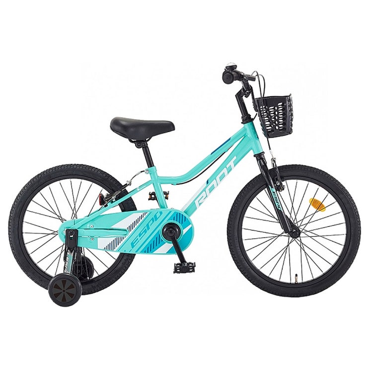 구매평 좋은 [바이크7] 2021 삼천리 루트 20인치 어린이 보조바퀴 네발자전거, 민트 좋아요