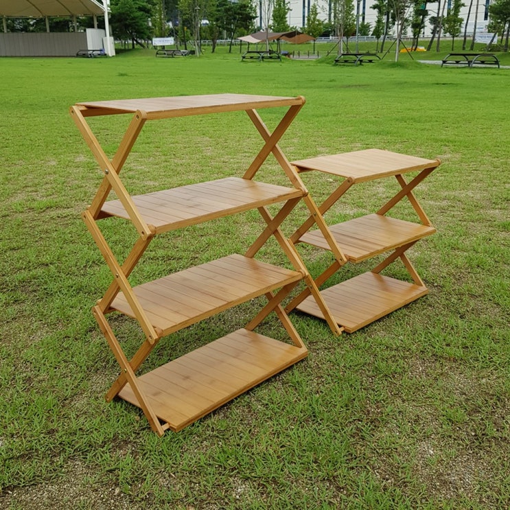 가성비갑 미니트립 3단 4단 접이식 폴딩 캠핑 우드쉘프 우드선반, 3단 50CM ··· 가성비갑 미니트립 3단 4단 접이식 폴딩 캠핑 우드쉘프 우드선반, 3단 50CM ···