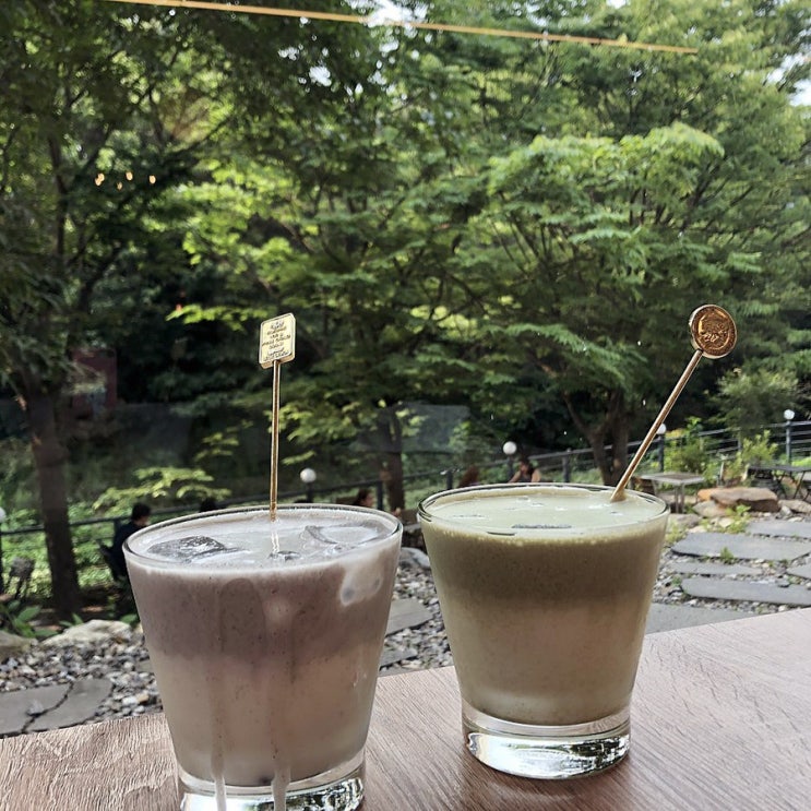  [서울 근교 카페] 용인 고기리 모소밤부 계곡 카페 추천