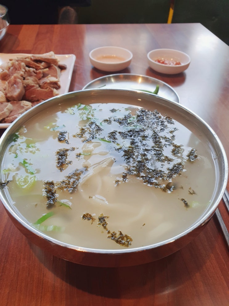  동탄 맛집 점심 손칼국수&머릿고기 531칼국수
