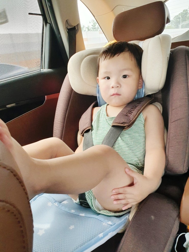  카시트쿨시트 아이존 에어플러스 엉덩이 바람나오는 유모차통풍시트