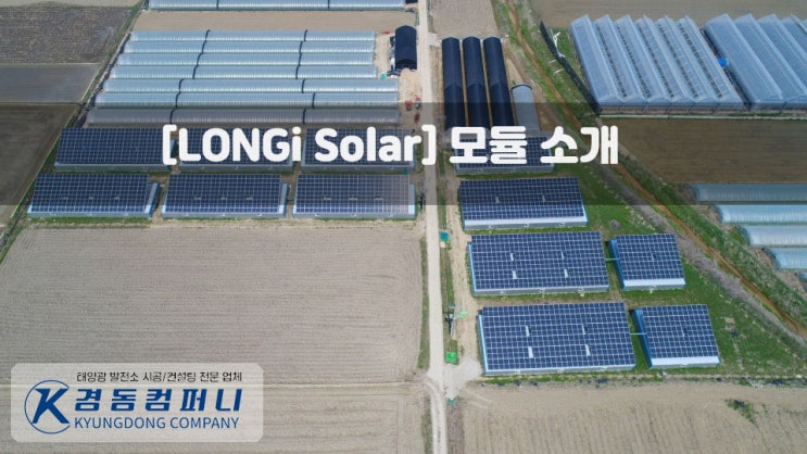  [태양광 모듈] 론지솔라 (LONGi solar) 소개