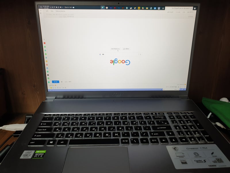 MSI 노트북 화면이 거꾸로 나올때는 F12를 누르세요