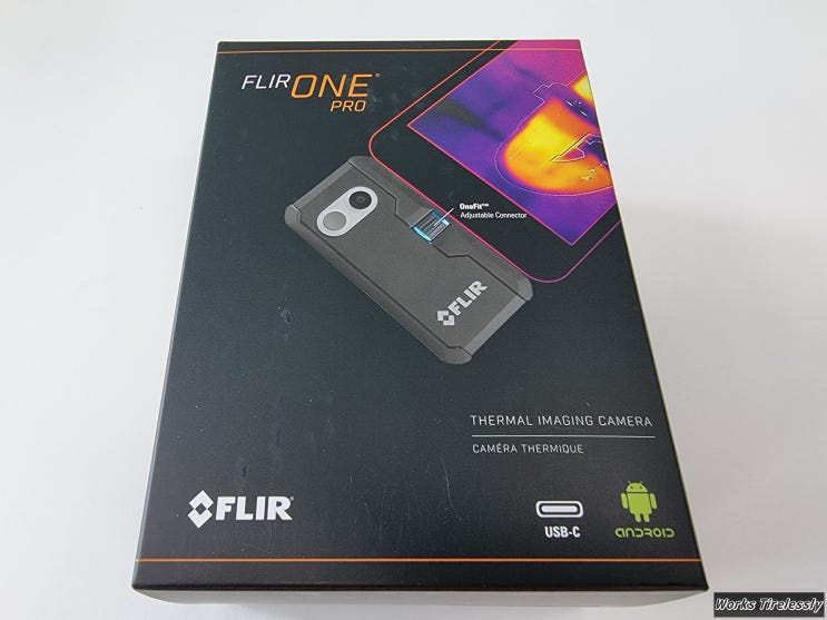  스마트폰 연결 열화상 적외선 카메라 FLIR ONE PRO, 편리하네