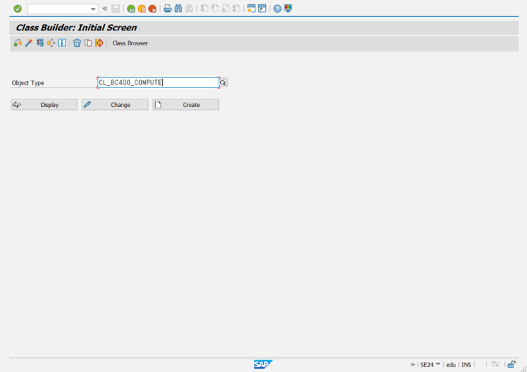  [ABAP] Global Class / Static Method / Instance Method
